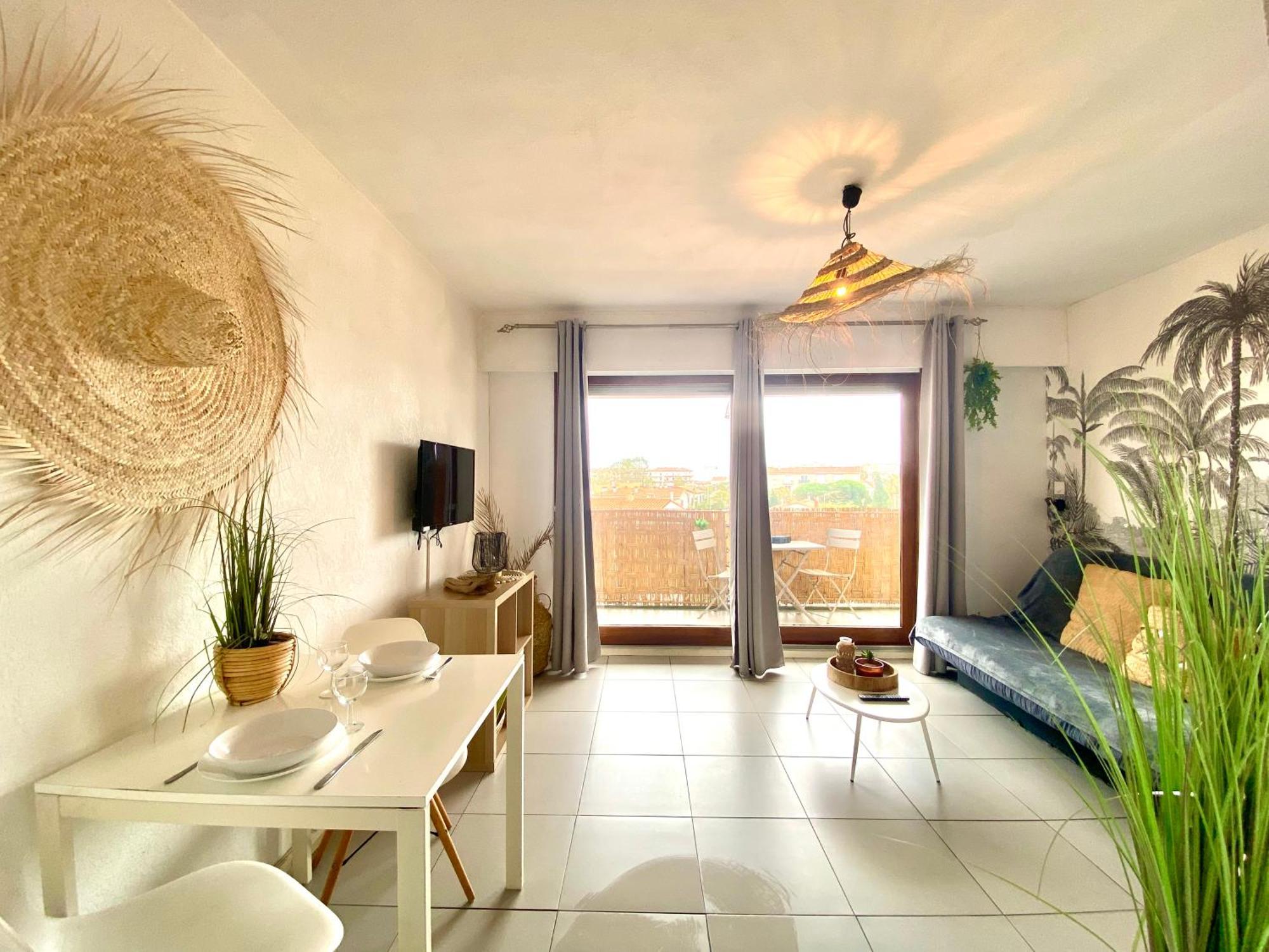 Studio Calme Avec Parking Et Ascenseur -304- Canet-en-Roussillon Kültér fotó