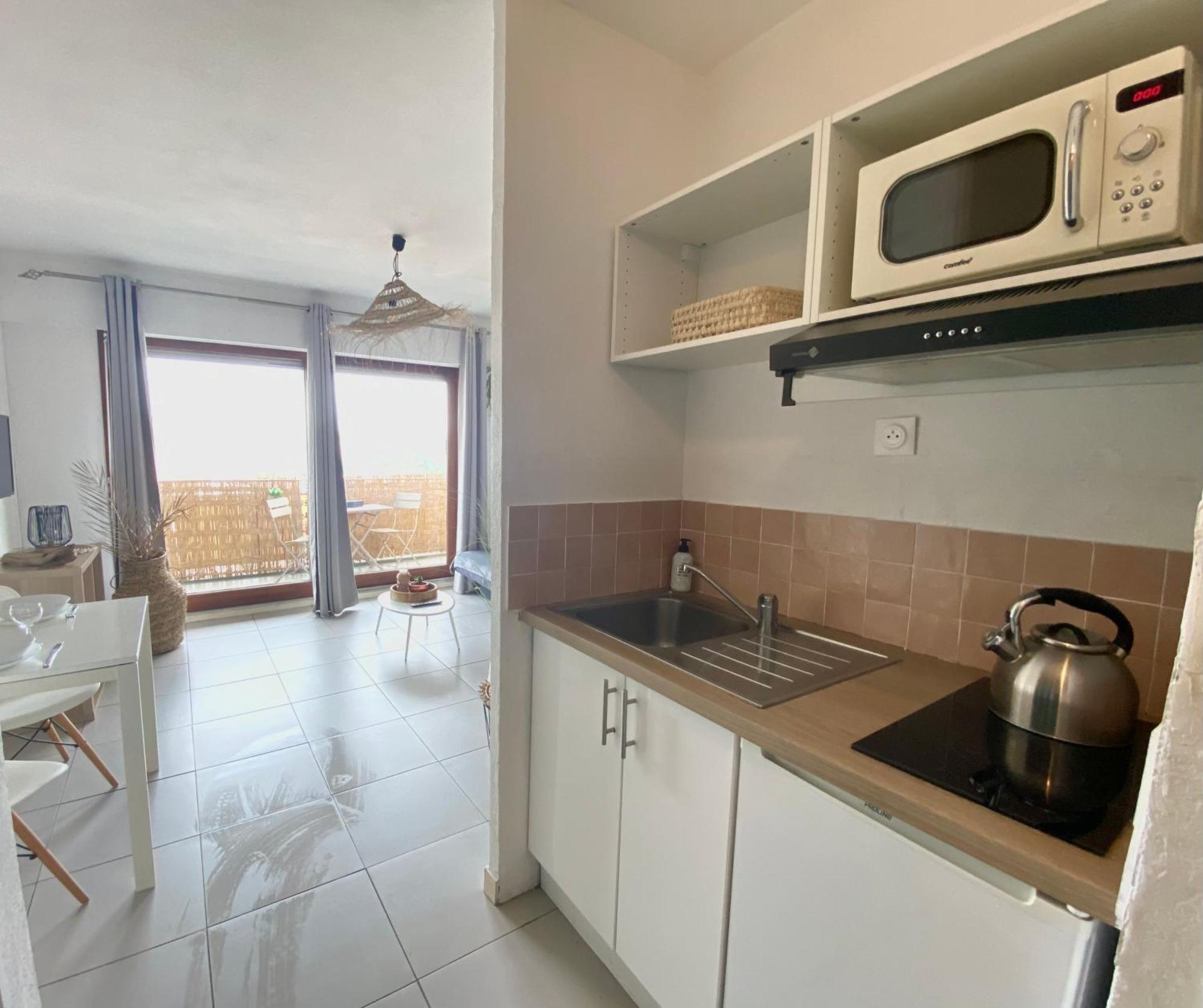Studio Calme Avec Parking Et Ascenseur -304- Canet-en-Roussillon Kültér fotó